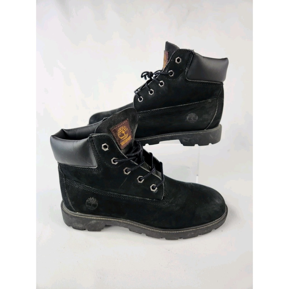 Timberland Classic 6 inch Waterproof Boots Nubuck Leather Boys Mens Sz 7 Women 9